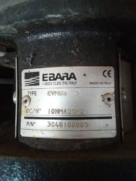 Ebara EVMU3-5 Pumps (Pic2)