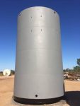 - - - Rebuilt 400 bbl steel tank.