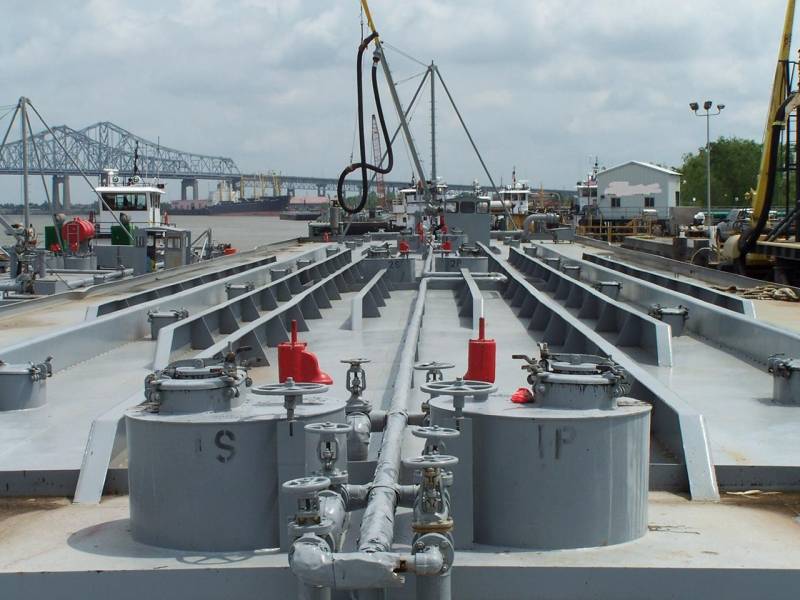 Inland Double Hull Tank Barge