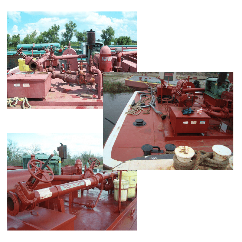 MB3 Steel Tank Barge (collage)
