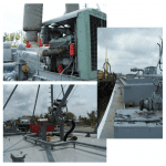 Inland Double Hull Tank Barge (collage)
