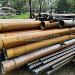 Red Thread Fiberglass Pipe