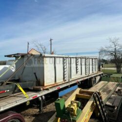 Open Top Multi-Compartment Mobile Mud Tank