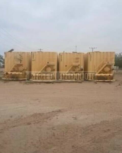 500 BBL Frac Tanks with Gas Busters