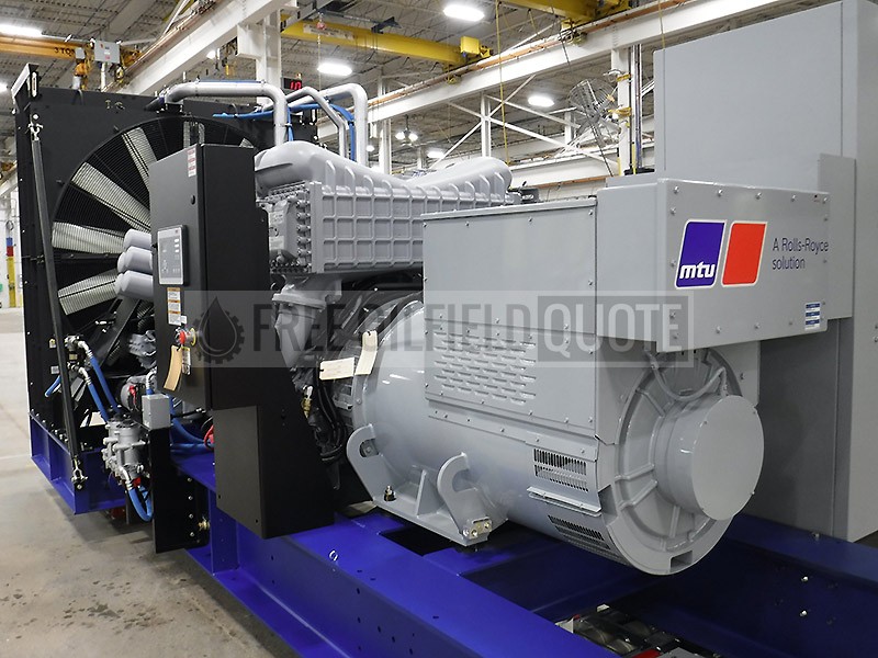 MTU Rolls Royce 1500KW DS1500 Diesel Generator