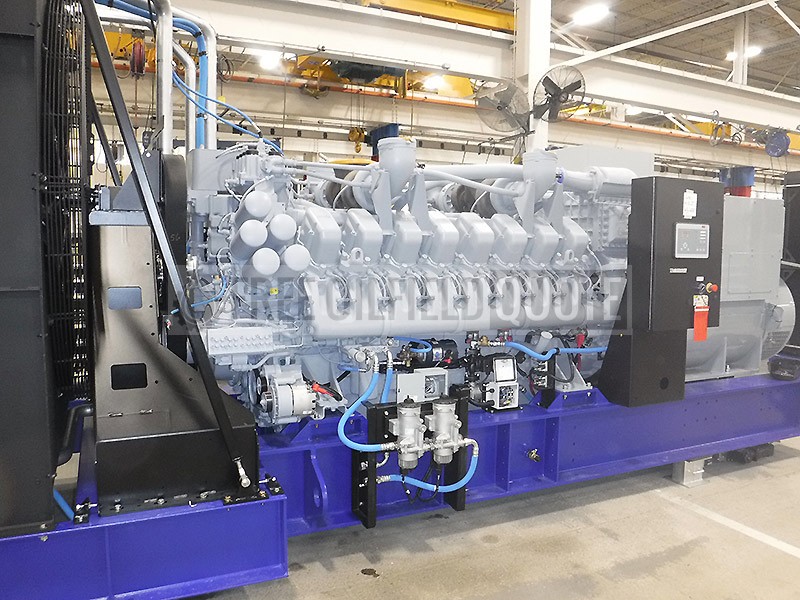 MTU Rolls Royce 2000KW DS2000 Diesel Generator