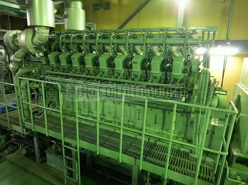 5.7MW NIIGATA 18V22AG Gas Engine Power Plant_1