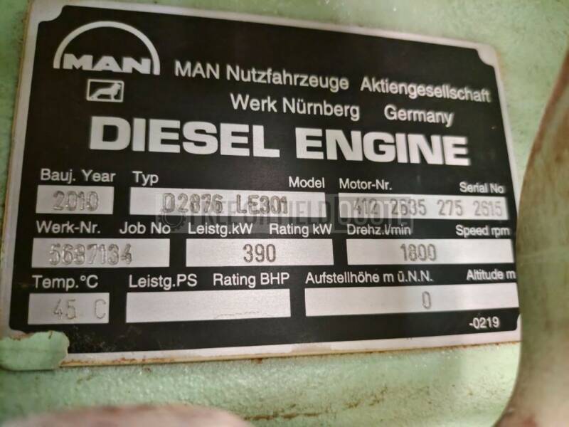 New MAN 390kW 60Hz 450V 437kVA Diesel Generator_2