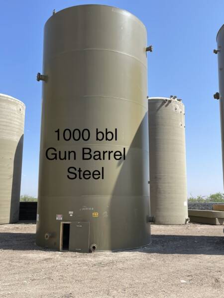 1000bbl Gun Barrel Steel