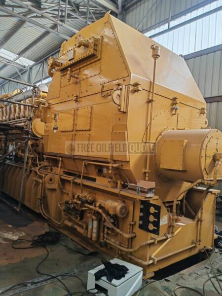 Cat G3520C Natural Gas Generator