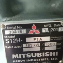 Mitsubishi S12H -PTA Diesel Generator_2