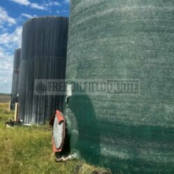 436 BBL Steel Production Tanks with Internal Gas Heater