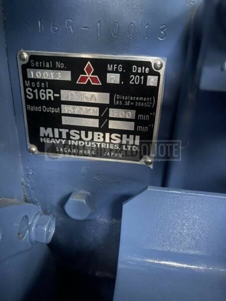 Mitsubishi S16R-PTA Diesel Engine_2