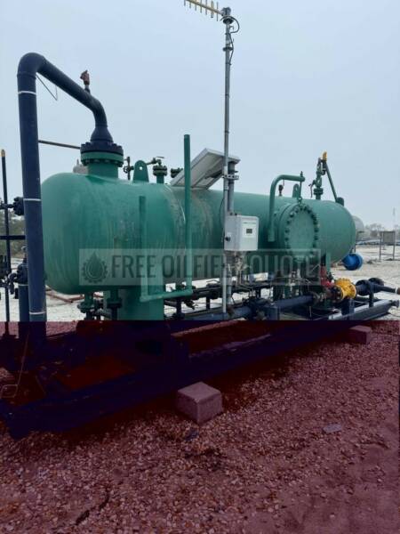 54In OD x 15Ft 1440 3-Phase Horizontal Separator