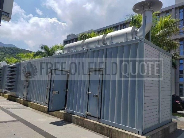 MTU 20V4000G23 Containerized Industrial Generator Sets