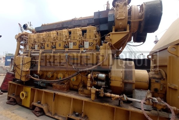 CAT 3612 9RC Marine Generator Set