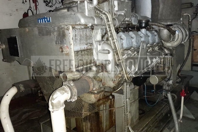 MTU 12V183 Diesel Generator Set