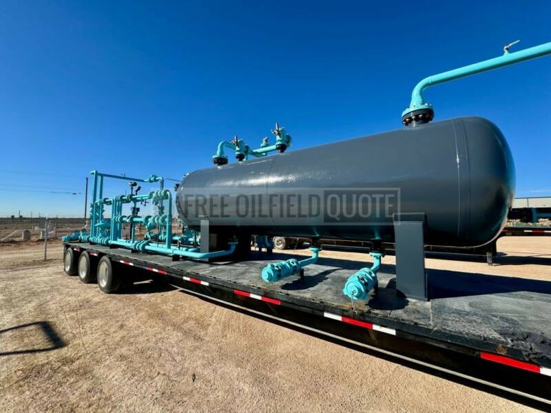 60in x 15ft 4 phase 1440 NACE  Refurbished Separator (2)