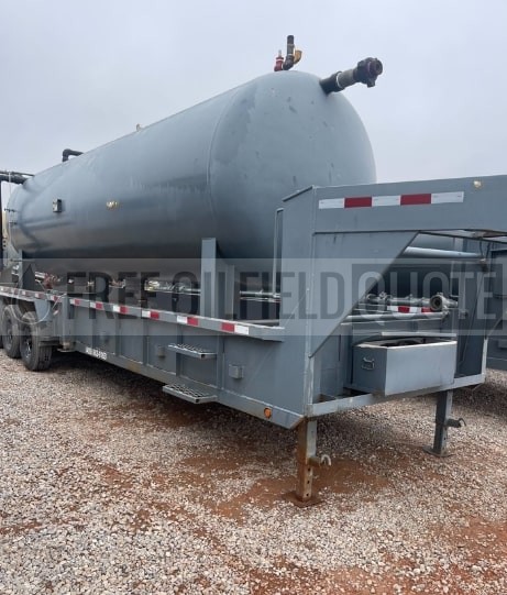 72in X 20ft 125psi 3 Phase Test Separator and Trailer (1)