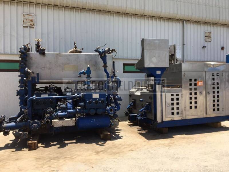 Skid Mounted Schlumberger CPS 361 Cementing Unit (1)