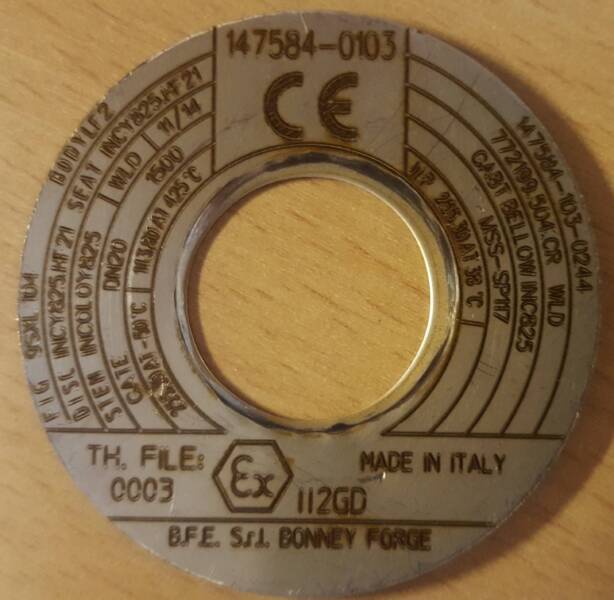 BONNEY FORGE 3QUARTER TAG